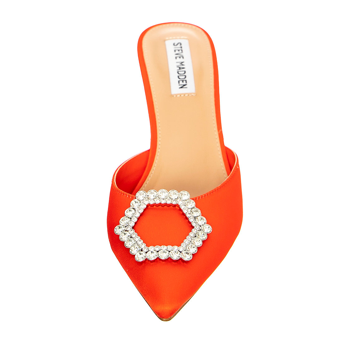 Luxe City Red Satin - Sandali Donna Arancioni SMSLUXE CITY-RED . STEVE MADDEN 