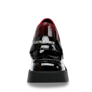 UTMOST-SM BLK/RED - Mocassini con Tacco Alto Donna Neri / Multicolore SMSUTMOST-SM-BLKRED . STEVE MADDEN 