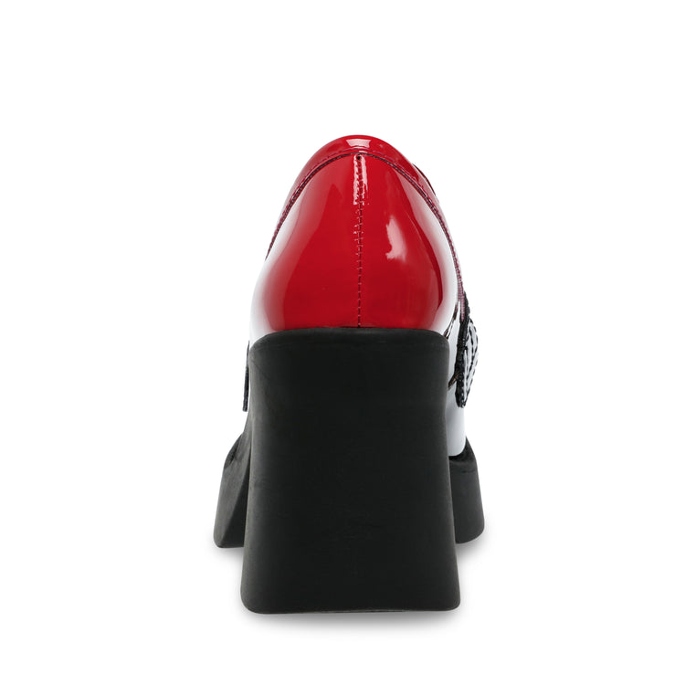 UTMOST-SM BLK/RED - Mocassini con Tacco Alto Donna Neri / Multicolore SMSUTMOST-SM-BLKRED . STEVE MADDEN 
