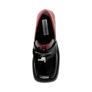 UTMOST-SM BLK/RED - Mocassini con Tacco Alto Donna Neri / Multicolore SMSUTMOST-SM-BLKRED . STEVE MADDEN 