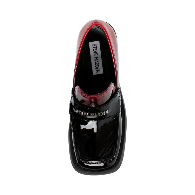 UTMOST-SM BLK/RED - Mocassini con Tacco Alto Donna Neri / Multicolore SMSUTMOST-SM-BLKRED . STEVE MADDEN 