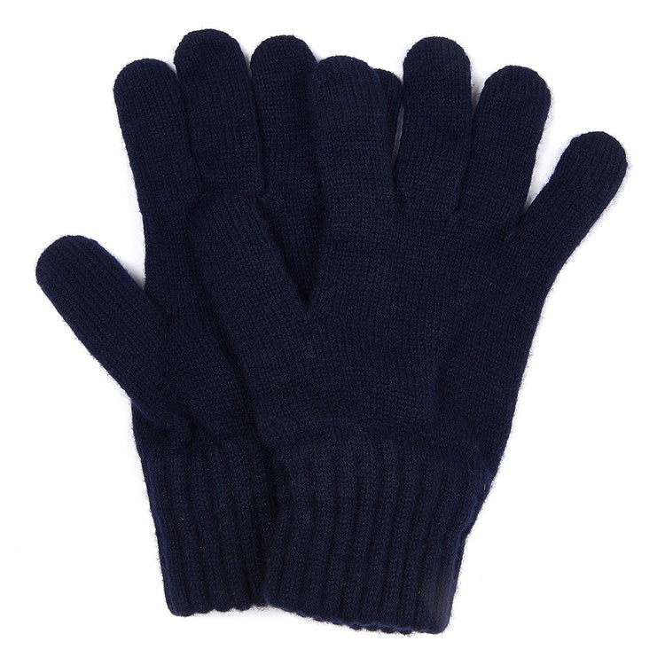 Lambswool Gloves Navy - Guanti Blu MGL0006-NY91-FW23 . BARBOUR 