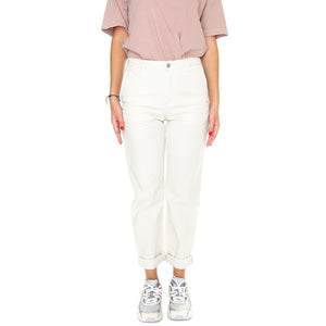 W' Pierce Pant Salt /rinsed - Pantaloni Donna Beige I028635.1NG02 . CARHARTT WIP 