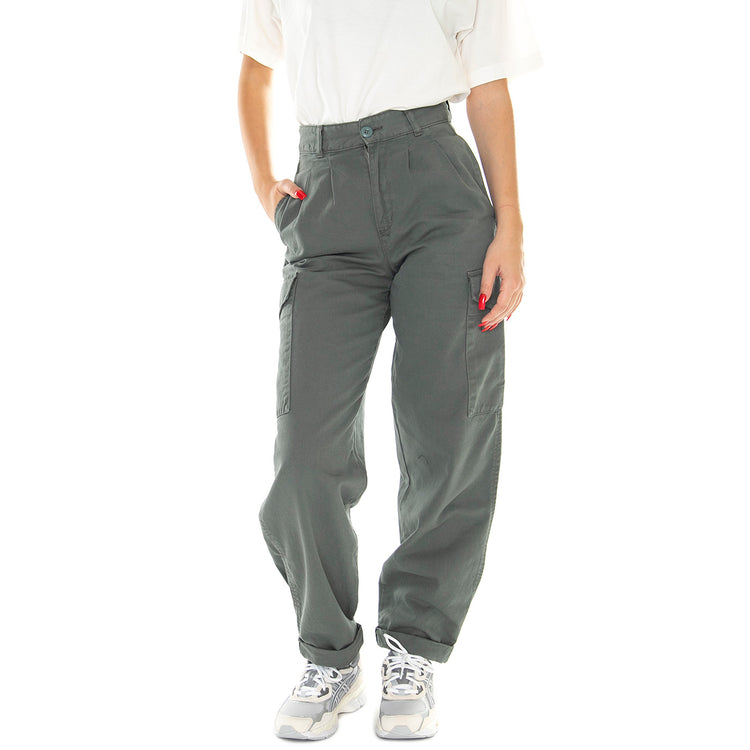 W' Collins Pant Smoke Green /garment dyed I029789.1NDGD . CARHARTT WIP 