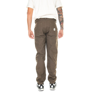 M' Double Knee Pants Olive - Pantaloni Uomo Marroni 6080123-11067 . CAT 