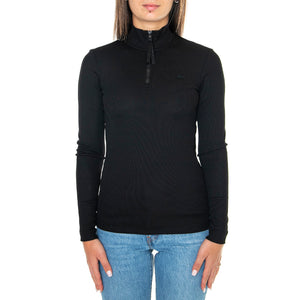 Maglietta M/L DF0885-031 Black - Maglia Donna Nera DF0885-031 . LACOSTE 