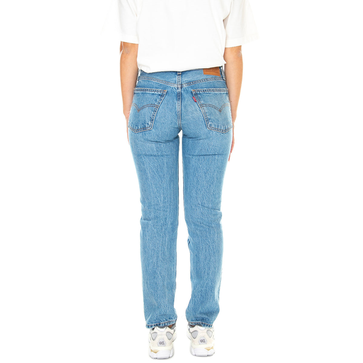 Middy Straight Good Grades Med Indigo Worn In - Pantaloni Denim Jeans Donna Blu A4690-0002 . LEVIS 