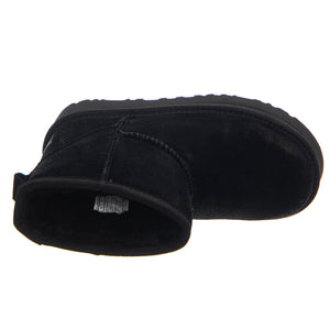 Mount Hope Fleece Black - Stivaletti Bambini Neri 1143700K-BLK . UGG 
