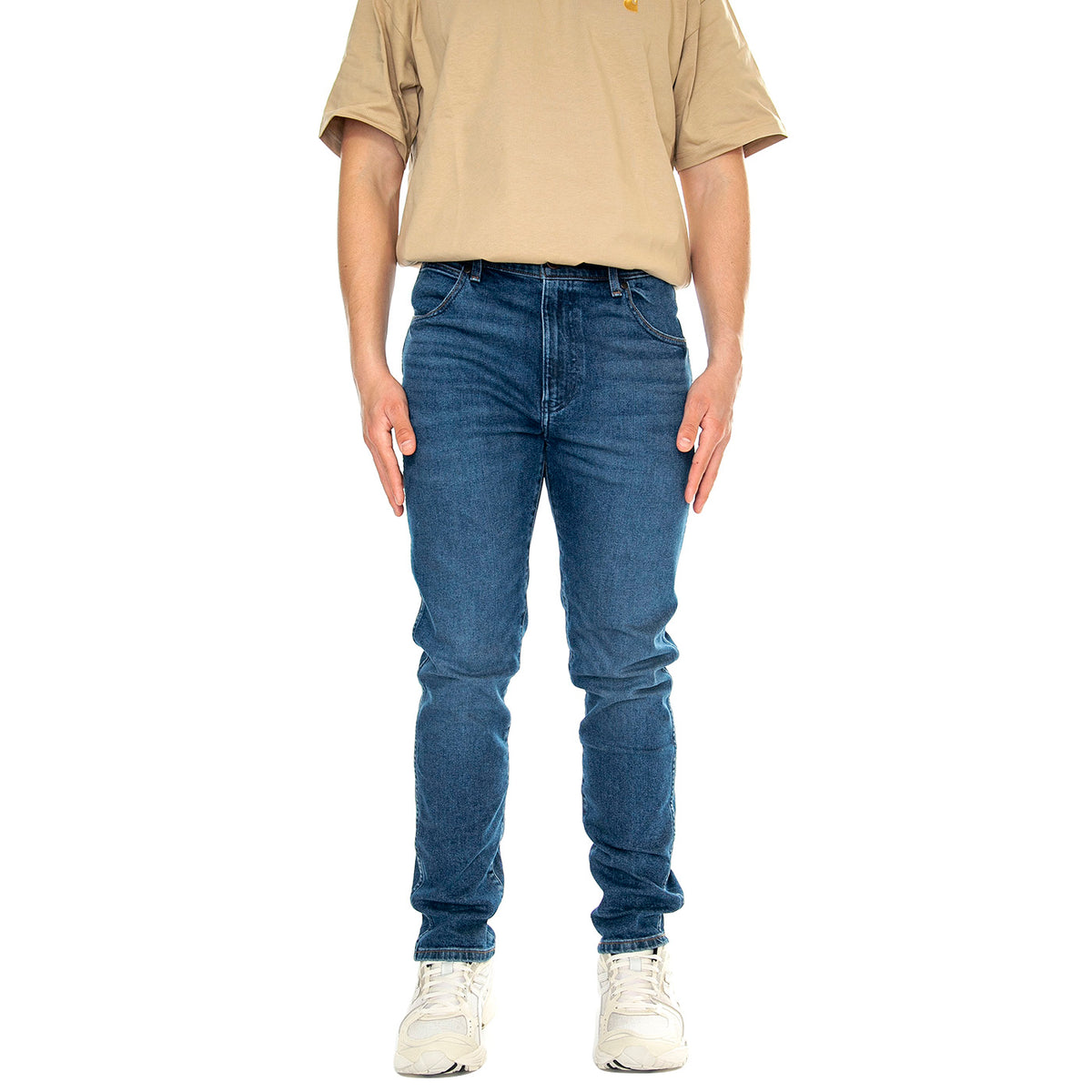 Larston Country Boy Denim Pants - Pantaloni Denim Jeans Uomo Blu W18S8423M . WRANGLER 