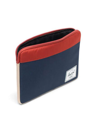 ANCHOR SLEEVE FOR 13 INCH MACBOOK 0018 NAVY/RED - Custodia MacBook 13" Blu 10054-6660018 . HERSCHEL 