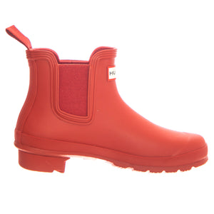 Original Chelsea Boot Military Red - Stivaletti Donna Rossi HUSWFS2078RMA-MLR . HUNTER 