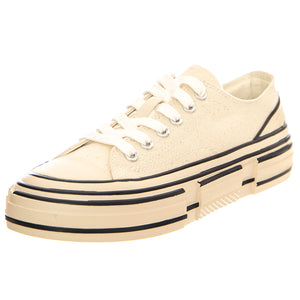 Endorphin Dark Cream Canvas - Scarpe Donna Beige PLSJCD-037-1-14-DCRM . JEFFREY CAMPBELL 