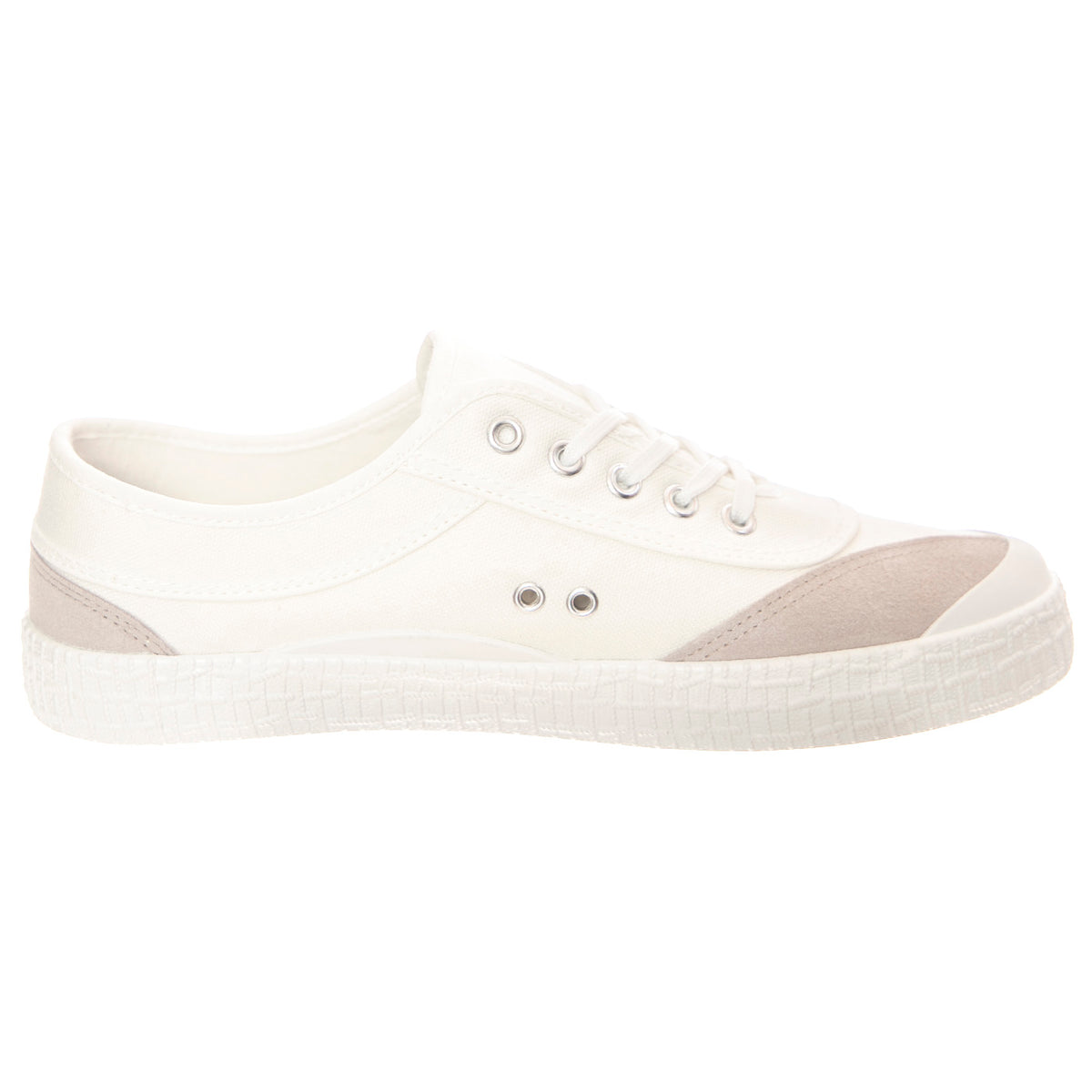 Retro 2.0 White Shoes - Scarpe Stringate Profilo Basso Uomo / Donna Bianche KWS232424-1002 . KAWASAKI 