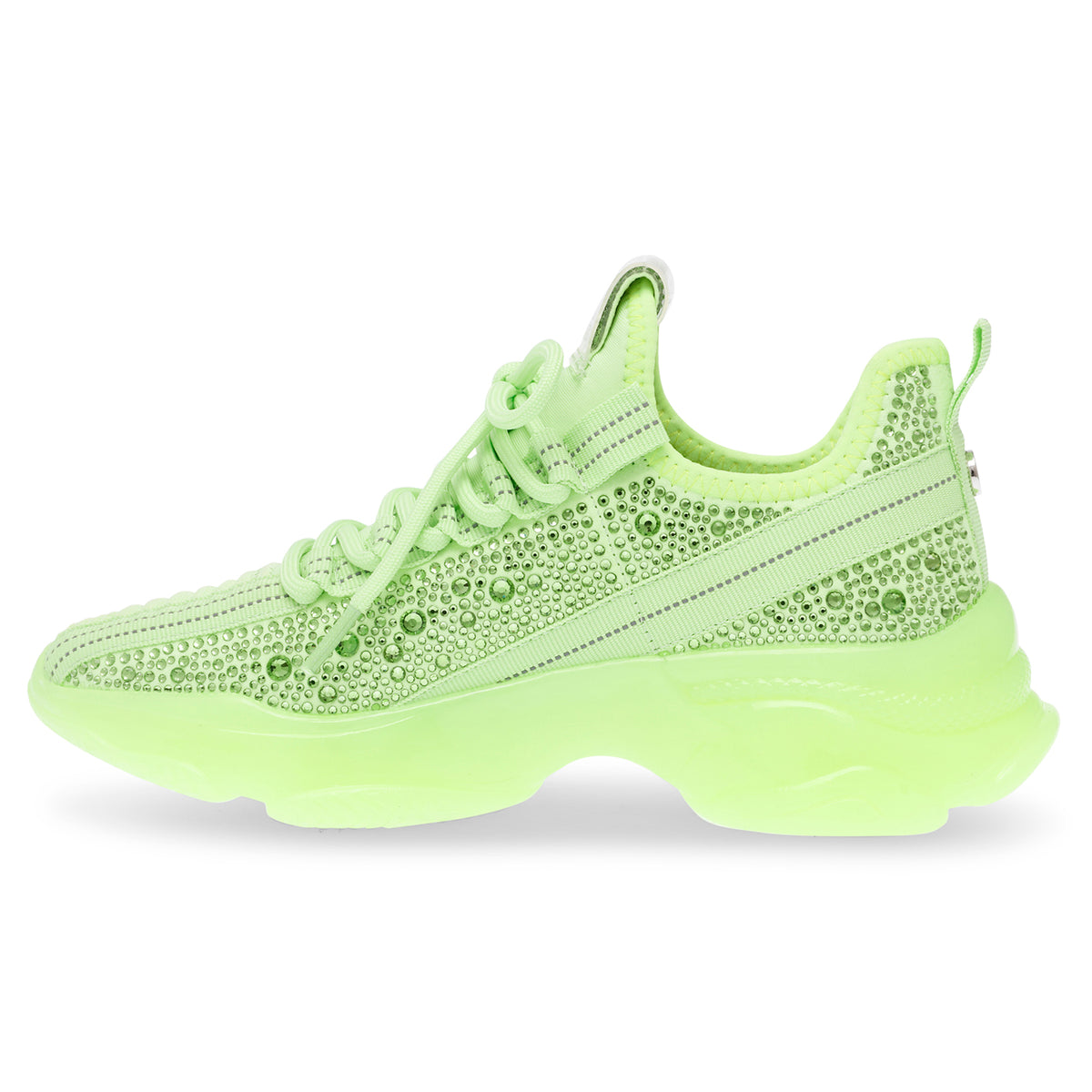 Maxilla-R Neon Lime - Scarpe Stringate Profilo Basso Donna Verdi SMPMAXILLA-R-NEO . STEVE MADDEN 