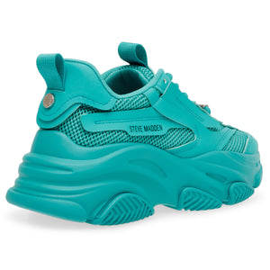 Possession Teal - Scarpe Stringate Profilo Basso Donna Verdi SMPPOSSESSION-TEA . STEVE MADDEN 