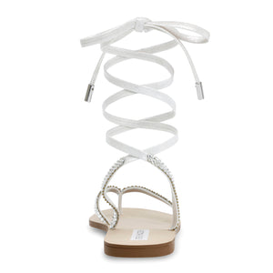 DENZELLE RHINESTONE - Sandali Bassi Donna Bianchi SMSDENZELLE-RHI . STEVE MADDEN 