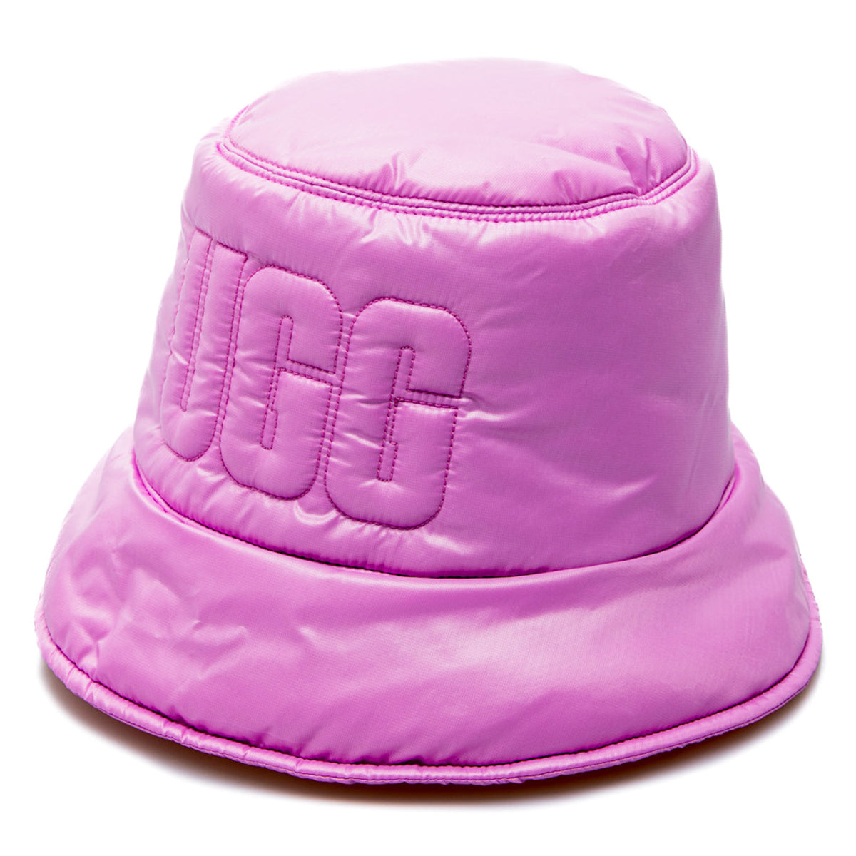 W AW Quilted Logo Bucket Hat Rose Quartz - Cappello da Pescatore Rosa UGA21628-RSQ . UGG 