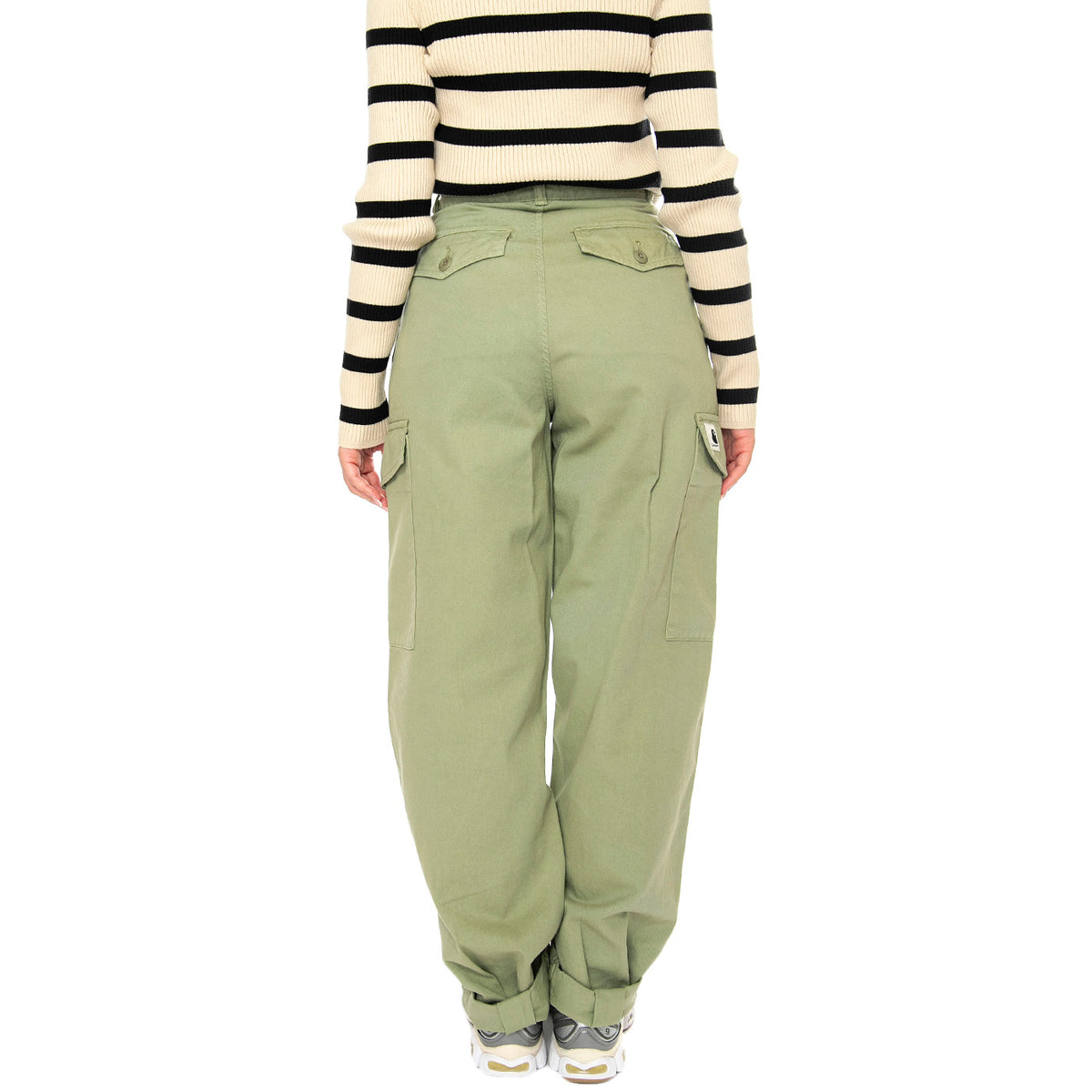 W' Collins Pant Misty Green garment dyed - Pantaloni Donna Verdi I029789.29MGD . CARHARTT WIP 