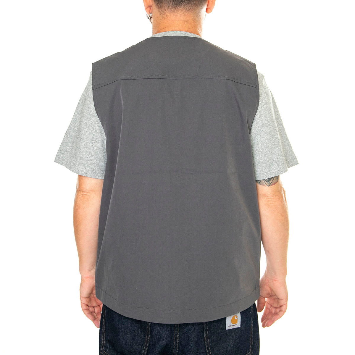 Balto Vest Graphite - Giacca Smanicata Uomo Grigia I033615.87XX . CARHARTT WIP 