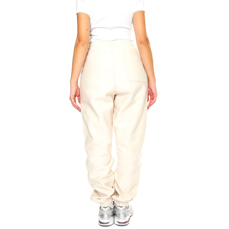 W' American Script Sweat Pant Moonbeam - Pantaloni Donna Beige I033651.MOOXX . CARHARTT WIP 