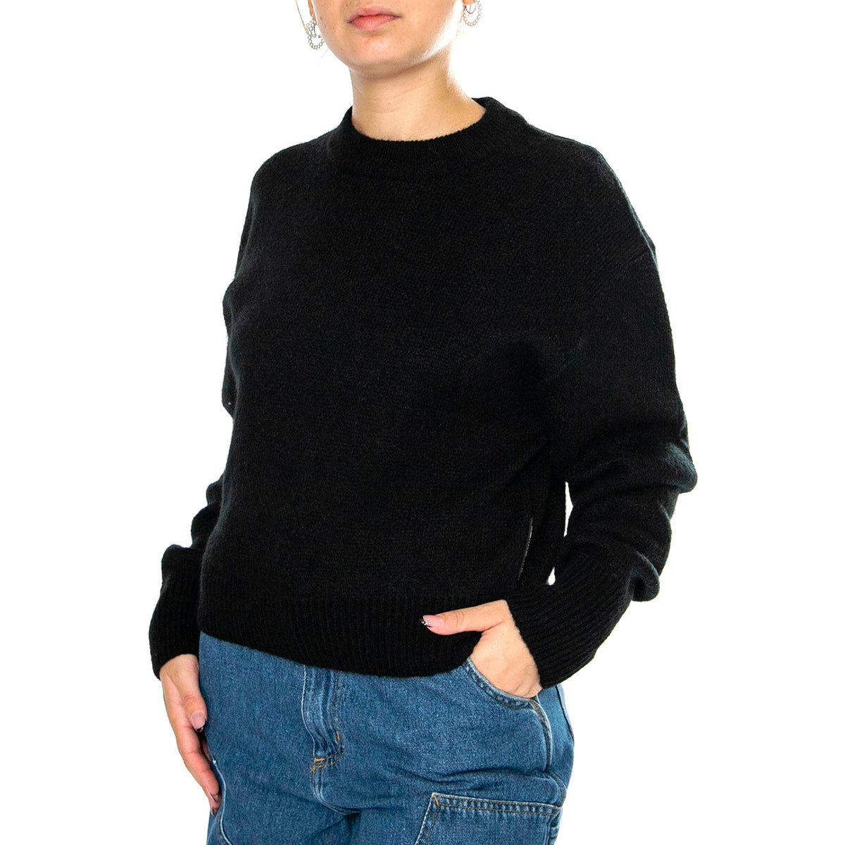 W' Merton Sweater Black - Felpa Girocollo Donna Multicolore I033910.89XX . CARHARTT WIP 