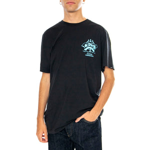 Sound Off Tee Black - Maglietta Girocollo Uomo Nera DMF241619D . DEUS EX MACHINA 