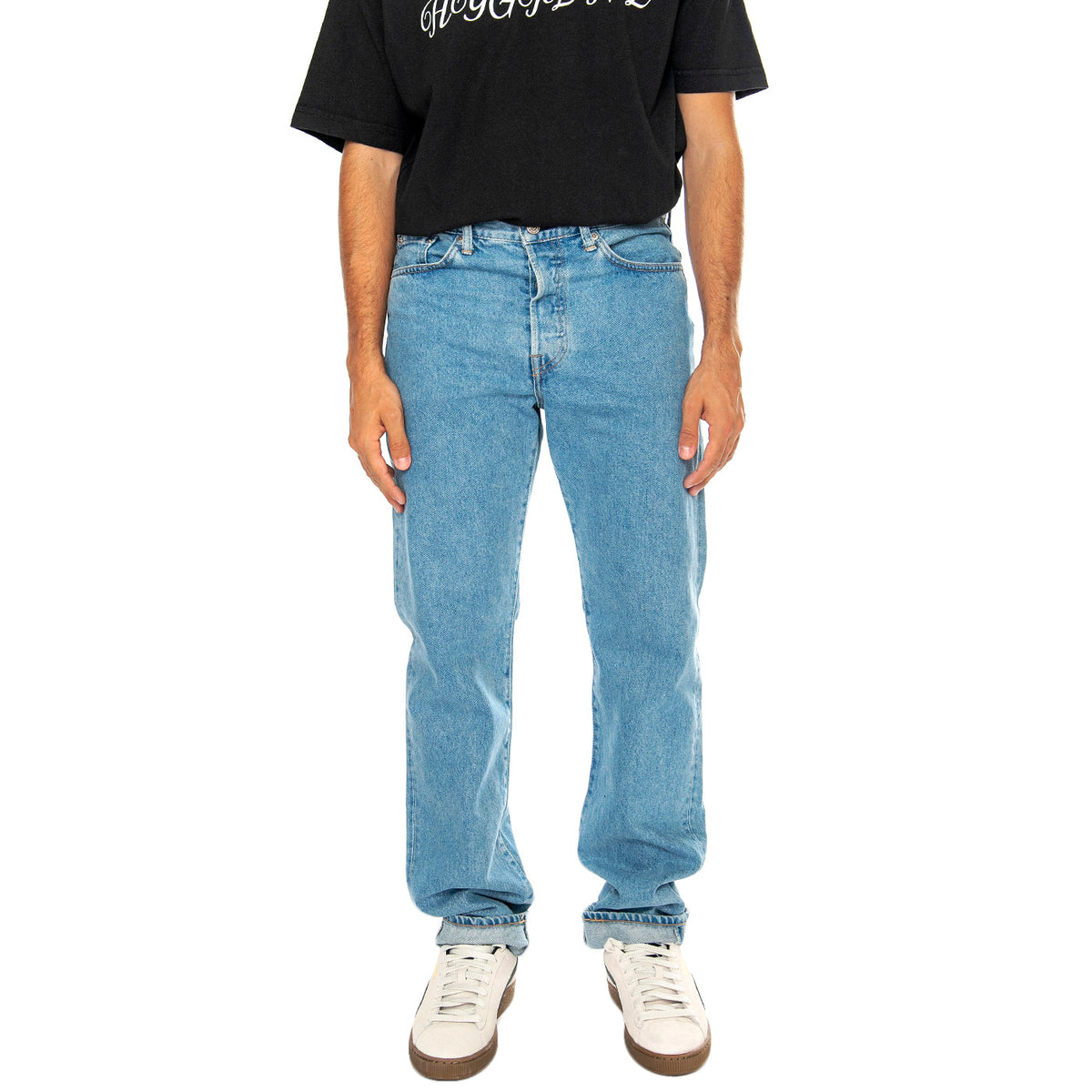 Regular Straight Light Used - Pantaloni Denim Jeans Uomo Blu I034255.01.7U.32-01.7U . EDWIN 