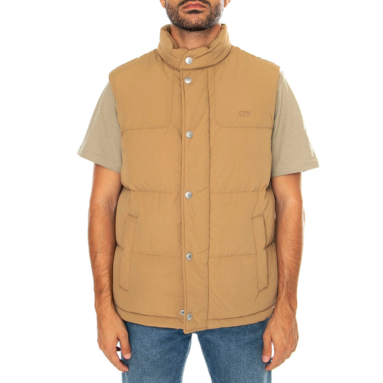 Rockridge Vest Ermine Neutral - Giacca Smanicata Uomo Marrone A8556-0005 . LEVIS 