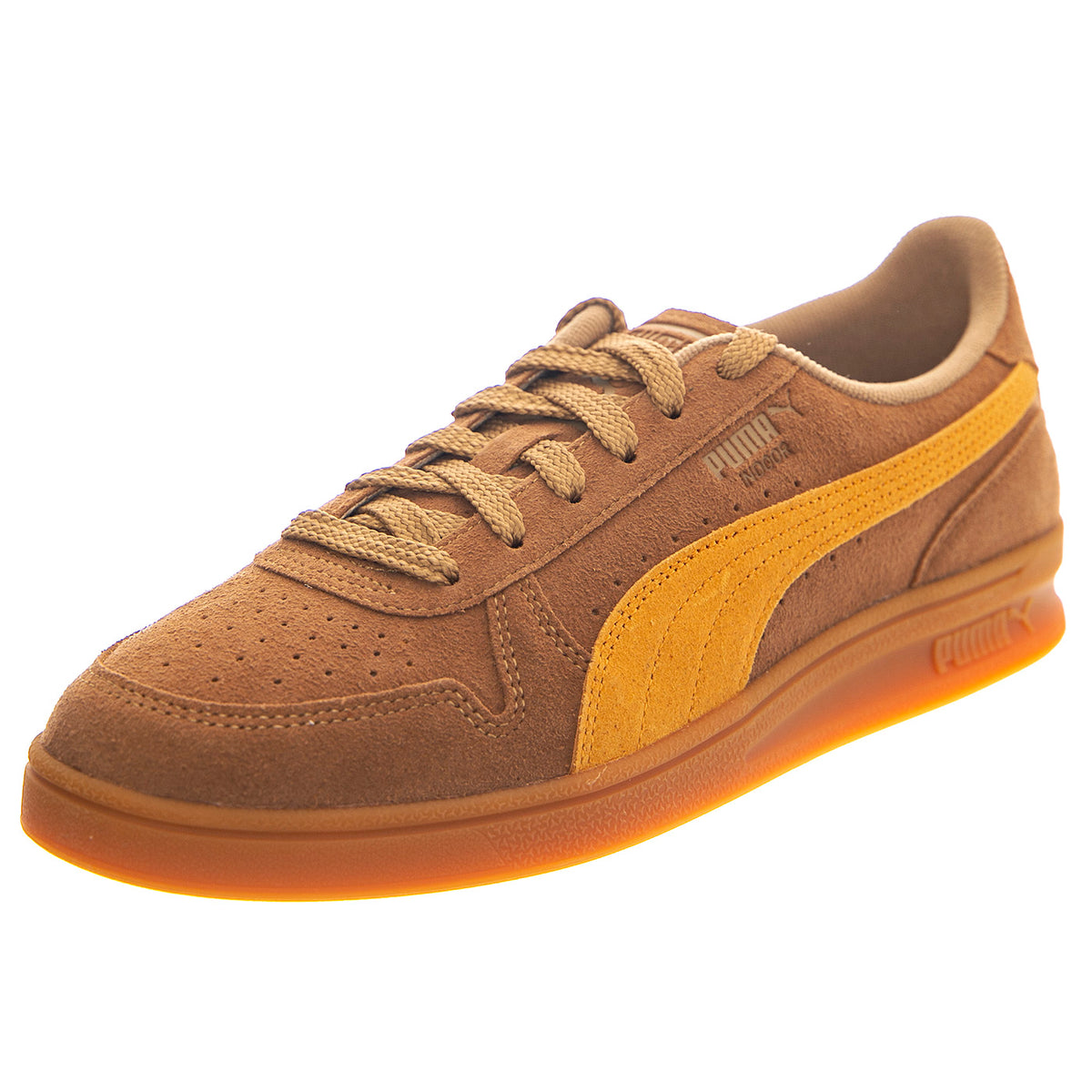 Indoor R-Suede Chocolate Chip / Sport Yellow - Scarpe Profilo Basso Uomo Marroni 398531-02 . PUMA 