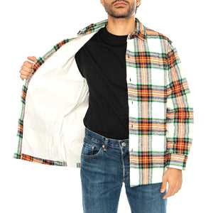 Sven II Shirt Lined LS White / Red - Camicia Uomo Multicolore I032610.1WZ.67. . EDWIN 