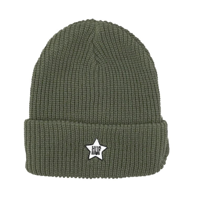 One Star Visor Beanie Avocado - Cappellino a Cuffia Verde BN00141-AVCDO . HUF 