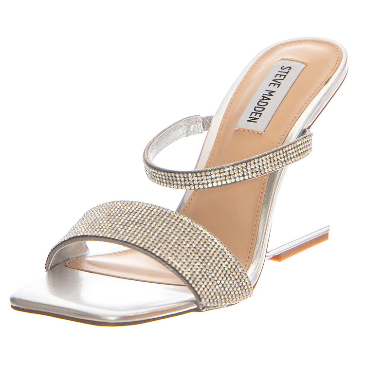 Lotus R Crystal - Sandali Donna Argento SMLOTUS-R . STEVE MADDEN 