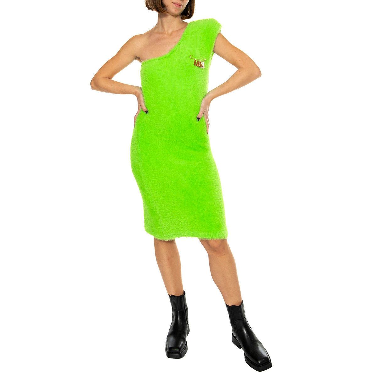 Urseen Dress Green Multi - Vestito Donna Verde UGC1159570-GML . UGG 