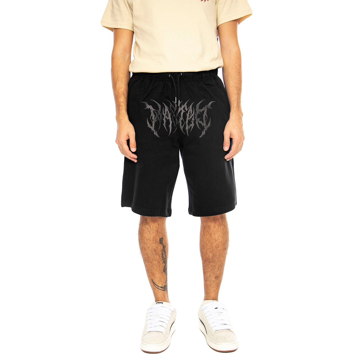 Short Snatch Black - Bermuda Uomo Neri SHORT SNATCH - BLACK . WASTED PARIS 