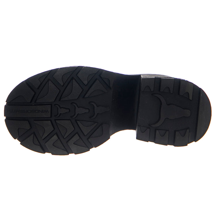 Spoiled Black Leather - Moccasini Donna Neri WSSSPOILED-BLK . WINDSOR SMITH 