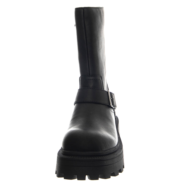 Teasin Black Rock Leather - Stivali Donna Neri WSSTEASIN-BLK . WINDSOR SMITH 