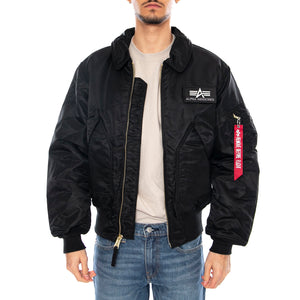 CWU 45 Black Jacket -- Giacca Uomo Nera F100102 3 ALPHA INDUSTRIES 