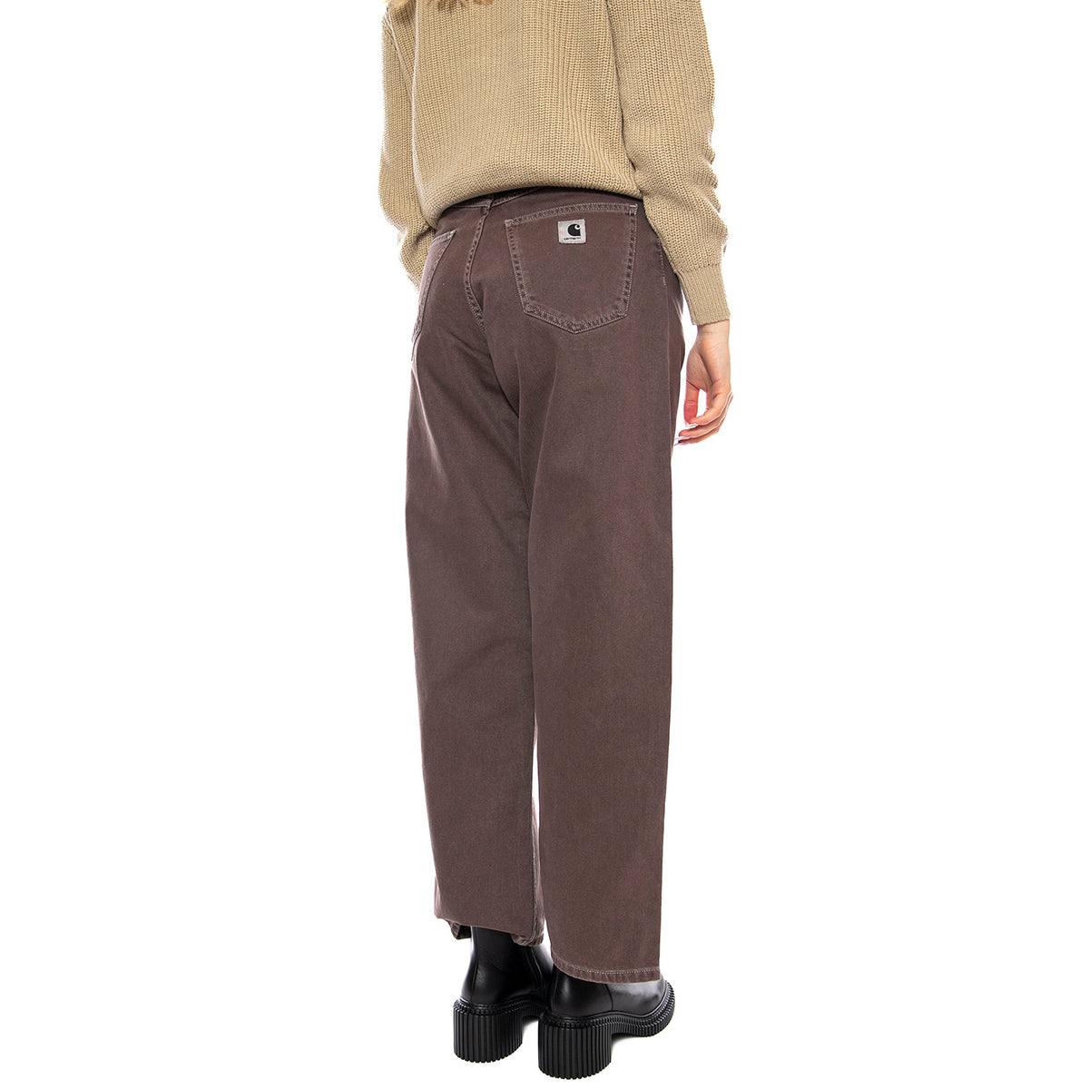 W Brandon Pant - Marrone - Pantaloni Donna I034837_33H_4J . CARHARTT WIP 