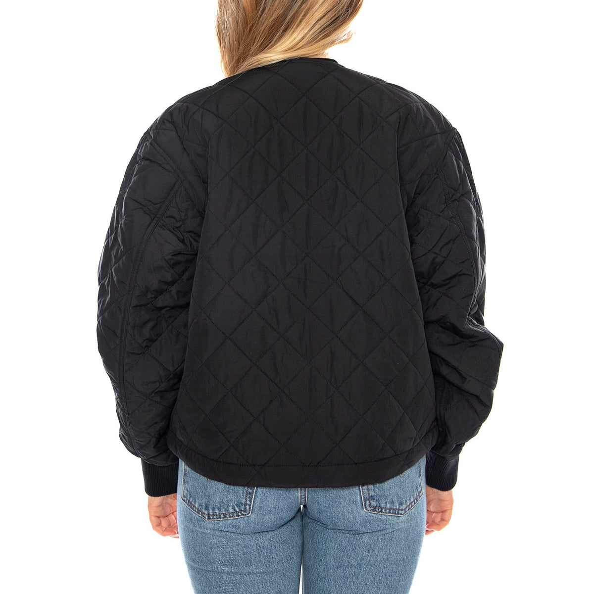 W Elma Liner - Black / White - Giacca Donna I035376.0D2.XX.03 . CARHARTT WIP 