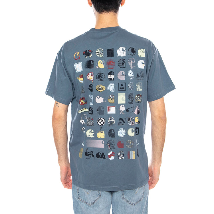 S/S C Logo Archive T-Shirt -- Maglietta Uomo Angelite I035439.33DXX . CARHARTT WIP 