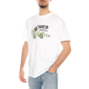 S/S Make Believe League T-S White - Maglietta Girocollo Uomo Bianca I035497.02XX . CARHARTT WIP 