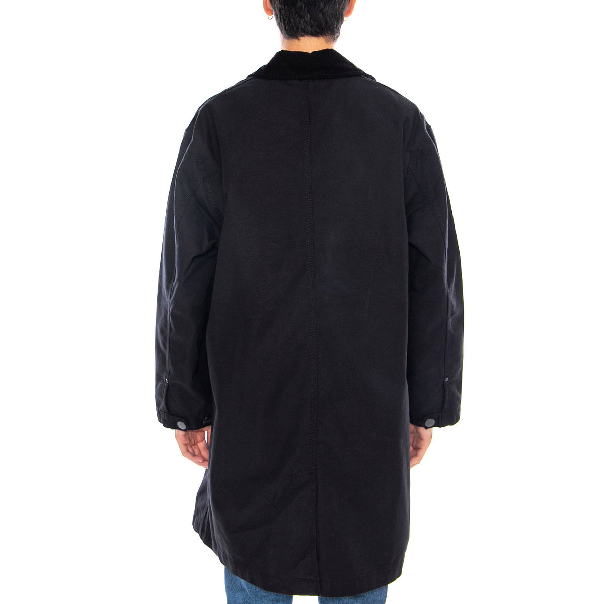 Webster Coat Black - Giacca Uomo Nera I035618.00E02 . CARHARTT WIP 