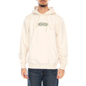Hooded 3 One 3 Sweat -- Felpa Uomo Cappuccio Ecrù I035645.1NGXX . CARHARTT WIP 