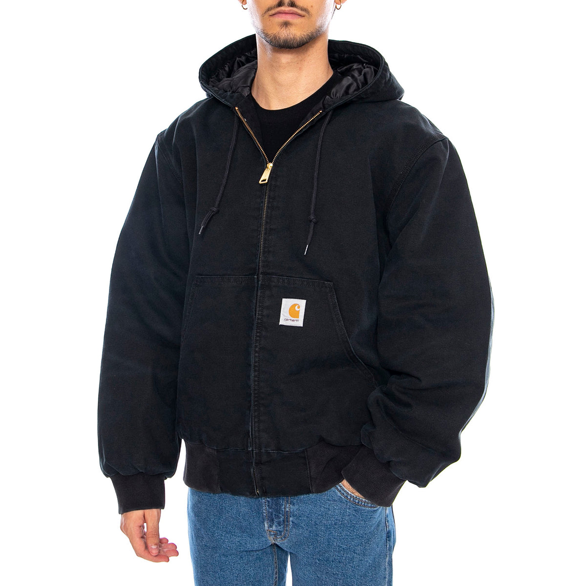 Autunno / Inverno - OG Active' Jacket Black - Giacca con Cappuccio Nera I035891.894O . CARHARTT WIP 