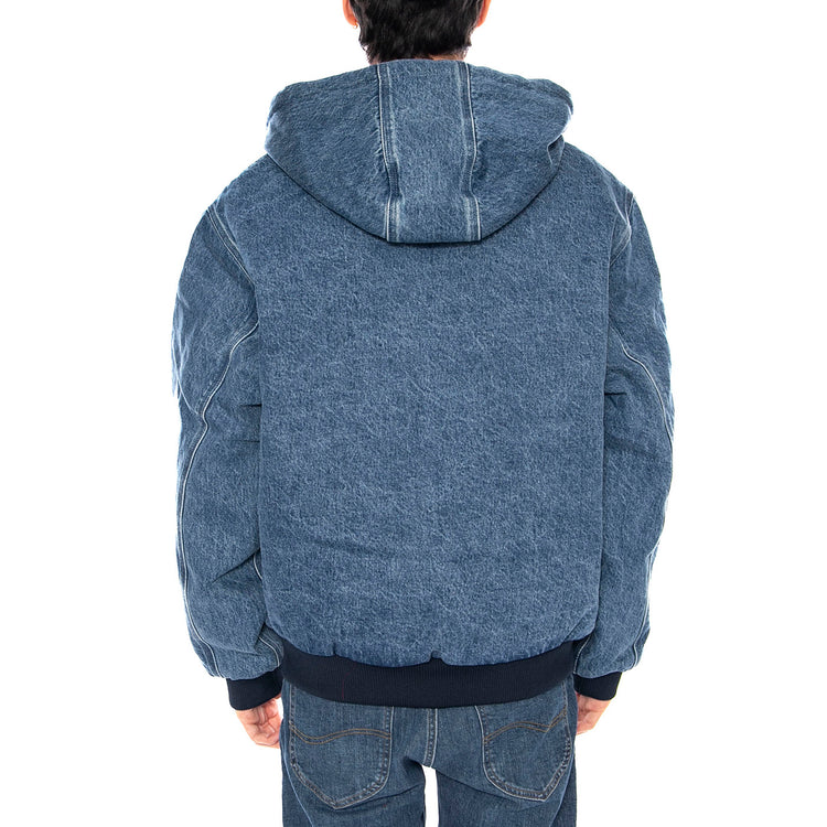 50 Years Anniversary OG Active Jacket Denim Blue / USA Red - Giacca Uomo Blu I035966.3FZ12 . CARHARTT WIP 