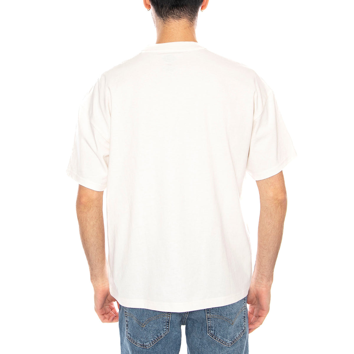 Forth Shaw Tee Ss Egret -- Maglietta Girocollo Uomo Bianca DK0A87QSC481 . DICKIES 