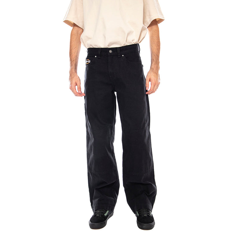 THRASHER X DICKIES Pant Black - Pantaloni Uomo Neri DK0A88OPBLK1 . DICKIES 
