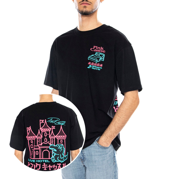 Pink Castle TS -- Maglietta Uomo Nera I036397. 89.67 EDWIN 