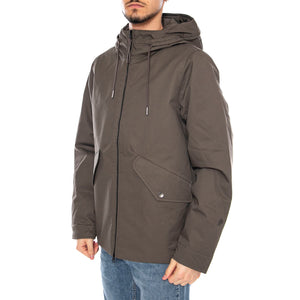 Kaliks Black Hooded Jacket -- Giacca con Cappuccio Uomo Verde 331464 457 ELVINE 