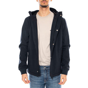 Farah Brydon Softshell - Giacca Invernale Uomo con Cappuccio True Navy F4RFF030 412 FARAH 